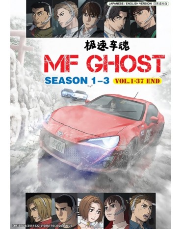 ENG DUB * MF GHOST SEASON 1-3 VOL.1-37 END